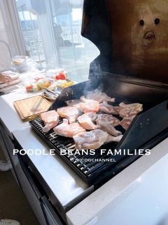 poodle beans families BBQ