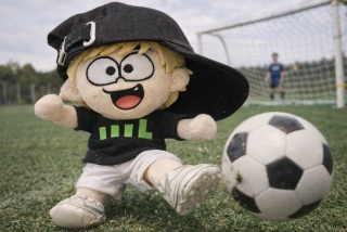 �T�b�J�[���N��